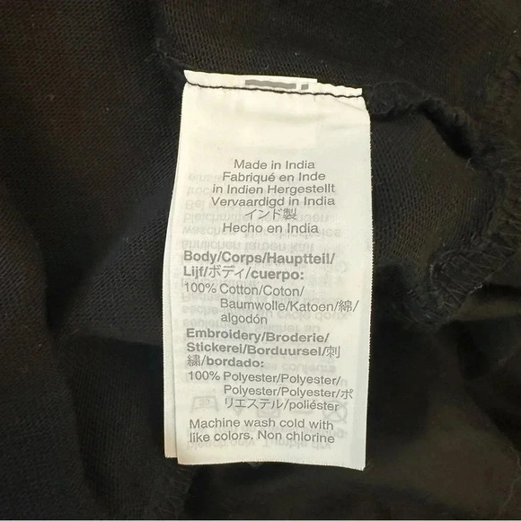 NWOT JCREW Tiered Knit Midi Maxi Black Eyelet Dress M - Picture 14 of 16